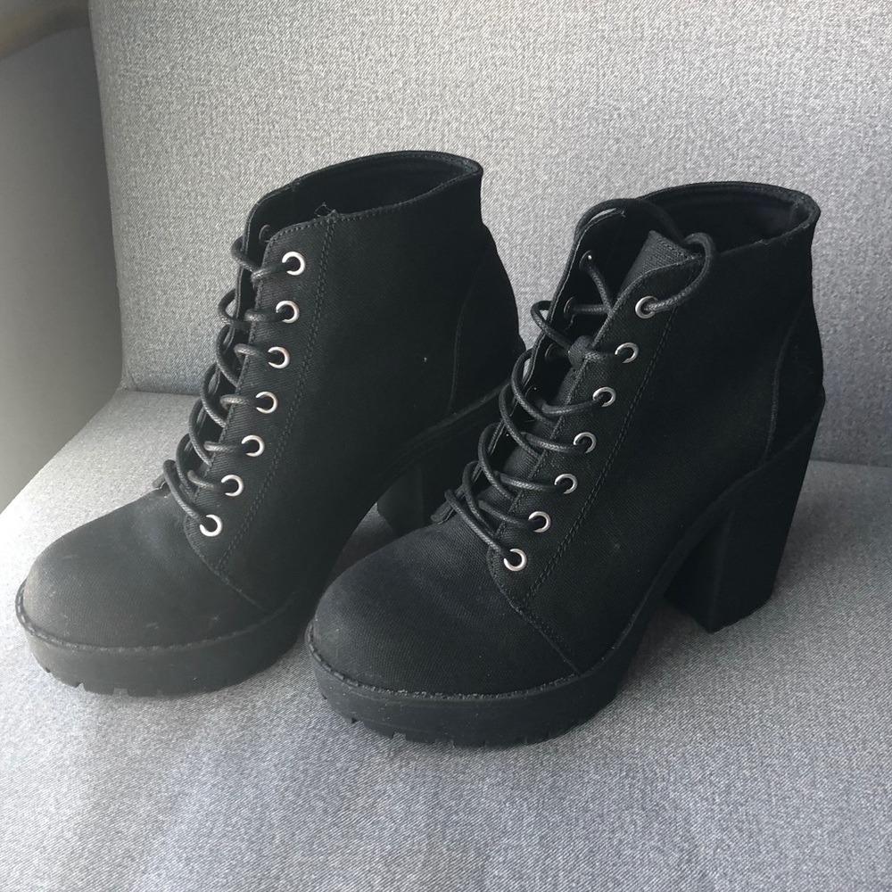 Block Heel Boots